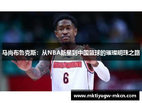 马尚布鲁克斯：从NBA新星到中国篮球的璀璨明珠之路